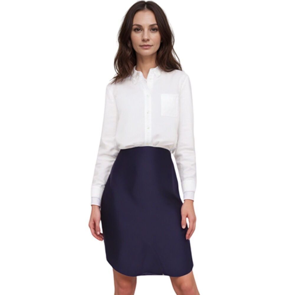 Petite Sophisticate Purple Pencil Skirt Size 8